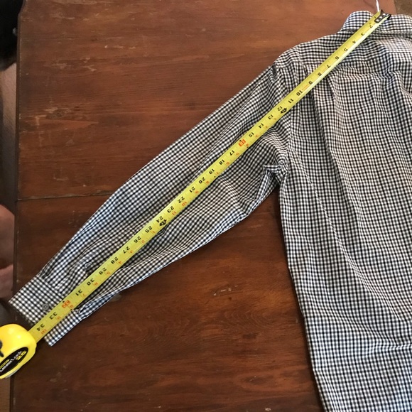 Van Heusen Men’s Regular Fit Shirt (Black/White) - Picture 6 of 7